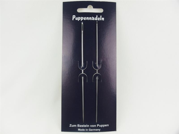 Puppennadeln 2er-Set 120mm - 1mm & 1,5mm Made in Germany