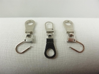 Zipper handle / replacement push handle / repair zipper / slide handle silver