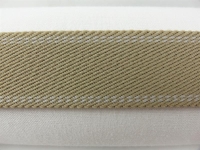 Webbing straps elastic model 70s, 30 mm beige 45% elastane