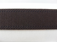 Webbing straps elastic model 70s, 30 mm brown 25% elastane