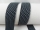 Gurtbänder elastisch Modell 70er, 30 mm schwarz-grau 25 %-elasthan
