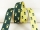 Paw webbing double-sided 30 mm green-yellow