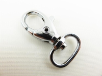 Snap hook small 16 mm - silver