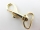 Snap hook small 20 mm - gold
