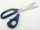 MUNDIAL fabric scissors "medium" - Cushion Pro with soft handle blue - "10 inches (25.4 cm)