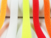 Klettband-Flauschseite zum Aufnähen 20mm / 100% Nylon -  Flauschband