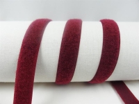 Velcro FIX for sewing on 20 mm burgundy red