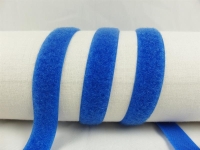 Klettband-Flauschseite zum Aufnähen 20 mm königsblau
