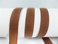 Velcro side for sewing on 20 mm havana brown