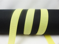 Velcro side for sewing on 20 mm yellow