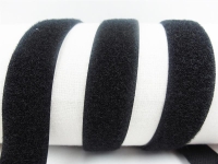 Velcro fleece side for sewing on 30 mm black
