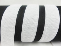 Klettband-Klettseite zum Aufnähen 25 mm weiß