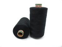 Amann polyester yarn size 80 black