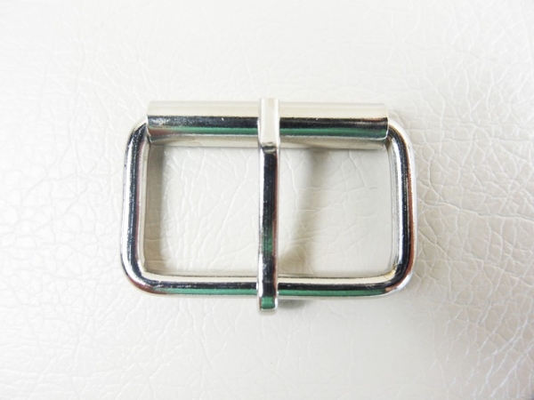 Belt buckles with rotating cylinder 40 mm silver