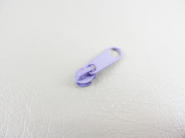 Zipper - long model "Holiday" 3 mm light purple