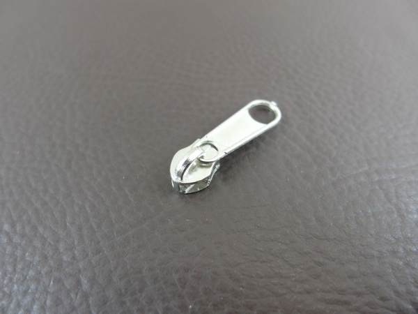 Zipper - lang Modell "Holiday" 3 mm  silber