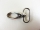 Carabiner hook small - model "Original-Pinto" 25 mm / silver