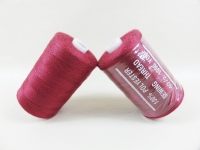 Sewing thread "Sera" 100% polyester / 1000 yd. / strength 120 wine red