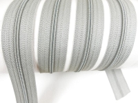 Endless zippers loose - per meter - spiral (3mm) gray-beige