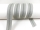Endless zippers loose - per meter - spiral (3mm) gray-beige