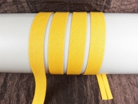 Schrägband / Einfassband aus Baumwolle - Breite 18 mm rapsgelb