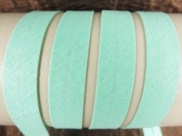 Bias binding / binding made of cotton - width 18 mm mint green