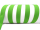 Schrägband / Einfassband aus Baumwolle - Breite 18 mm grün
