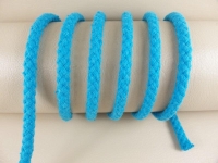 Round cord 100% cotton - 8 mm turquoise