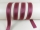 Bra strap elastic band - approx. 18 mm] burgundy red