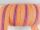 Endlos- Reißverschlüsse Modell "Brilliant" Nr. 7 / mit pinker Spirale / orange-pink