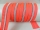 Endlos- Reißverschlüsse Modell "Brilliant" Nr. 7 / mit silberner Spirale / neon orange-silber