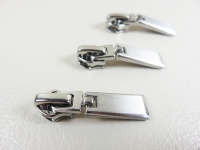 Pocket zipper / zipper No. 7 model "Brilliant" LUX - silver