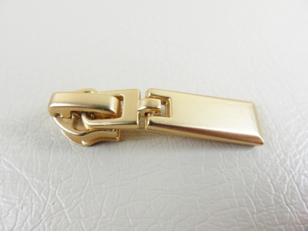 Pocket zipper / zipper No. 7 model "Brilliant" LUX - gold