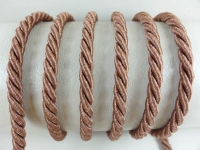 Decorative cord/cord cord 7 mm hazelnut