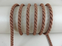 Decorative cord/cord cord 7 mm hazelnut