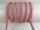 Decorative cord/cord cord 7 mm coral