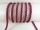 Decorative cord/cord cord 7 mm burgundy red