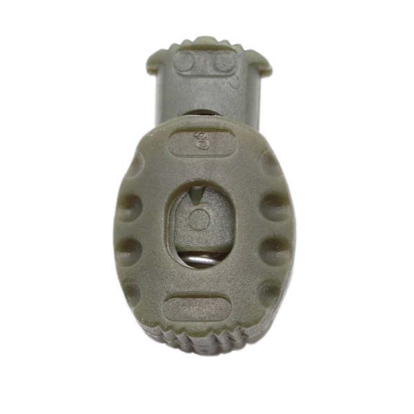 Cord stopper - grenade - for cords up to 6 mm Ø army green