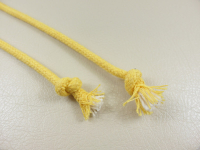 Round cord 100% cotton - 5 mm rapeseed yellow