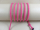 Round cord 100% cotton - 5 mm pink