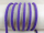 Round cord 100% cotton - 5 mm purple