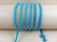 Round cord 100% cotton - 5 mm turquoise