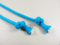 Round cord 100% cotton - 5 mm turquoise