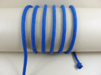 Round cord 100% cotton - 5 mm royal blue