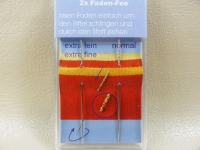 FADEN-FEE - 2er-Set Reparaturnadel / extra fein & normal