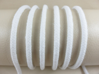 Round cord 100% cotton - 3.5 mm white