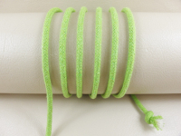 Round cord 100% cotton - 3.5 mm apple green