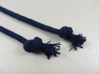 Round cord 100% cotton - 3.5 mm navy blue