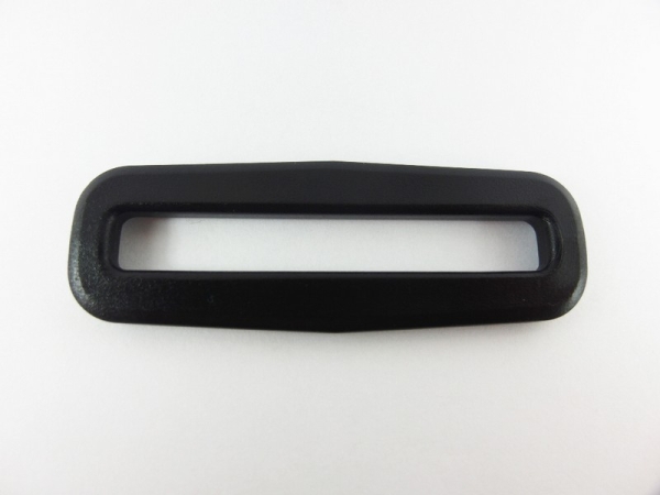 Plastic loop - flat model / 50 mm - black