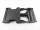 Plastic buckle - 50 mm black / straight shape